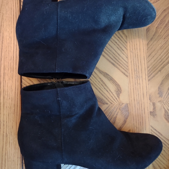 Studio K black Platform Ankle boots - Picture 6 of 7